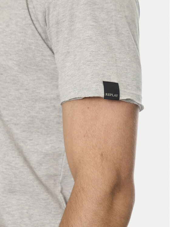 REPLAY Replay T-Shirt M3590A.000.2660 Γκρι Regular Fit