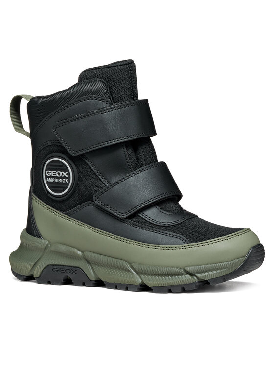 Geox Gležnjače Geox J Flexyper Plus Boy B Abx J66LCG 0FU54 C0033 M Tamno zelena