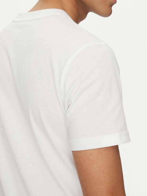 Tommy Hilfiger Tommy Hilfiger Majica UM0UM03525 Bela Regular Fit