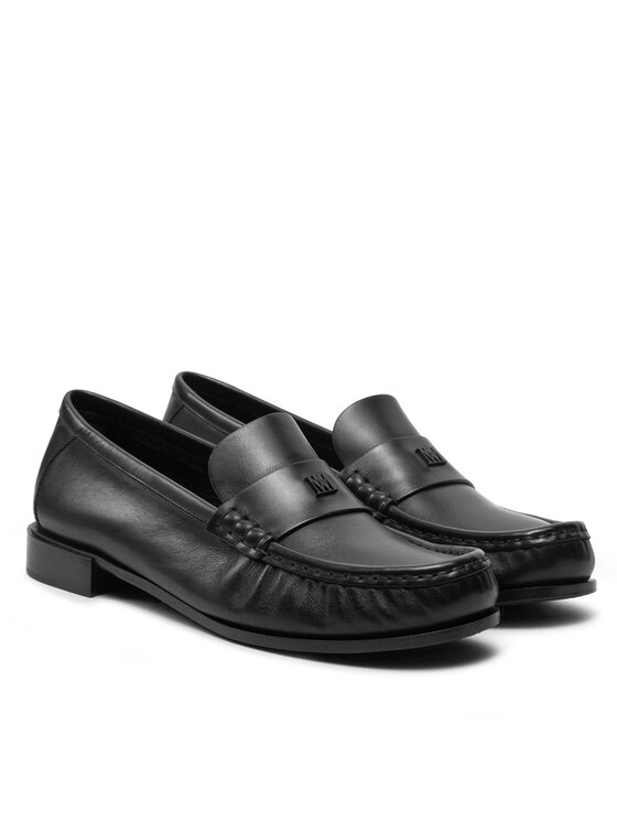 Max Mara Mokasíny Max Mara Mmloafer 24245262316 Čierna
