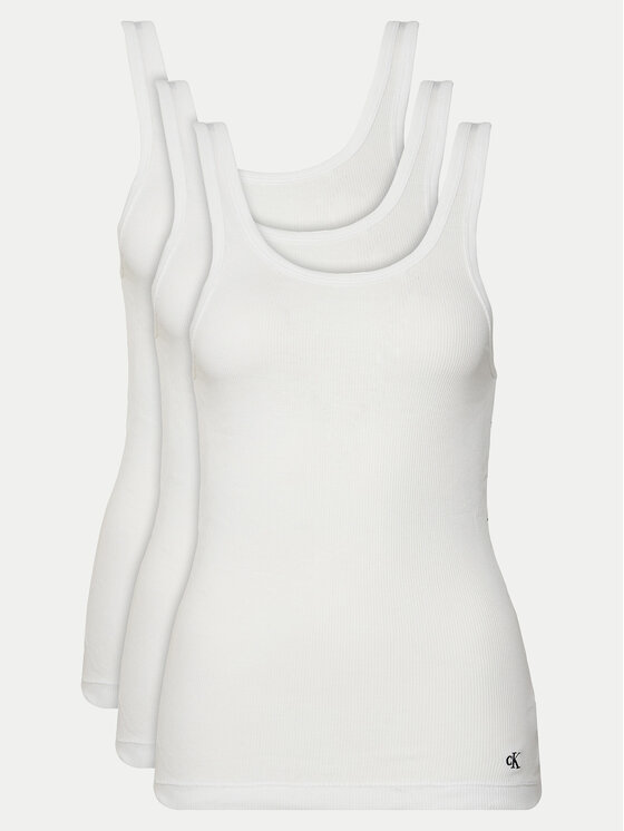Calvin Klein Underwear Calvin Klein Underwear Komplet topov﻿ LV00QS7493 Bela Regular Fit