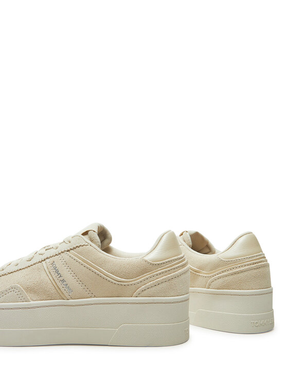 Tommy Jeans Sneakers Tommy Jeans The Greenwich Flatform Elevated EN0EN02676 Beige