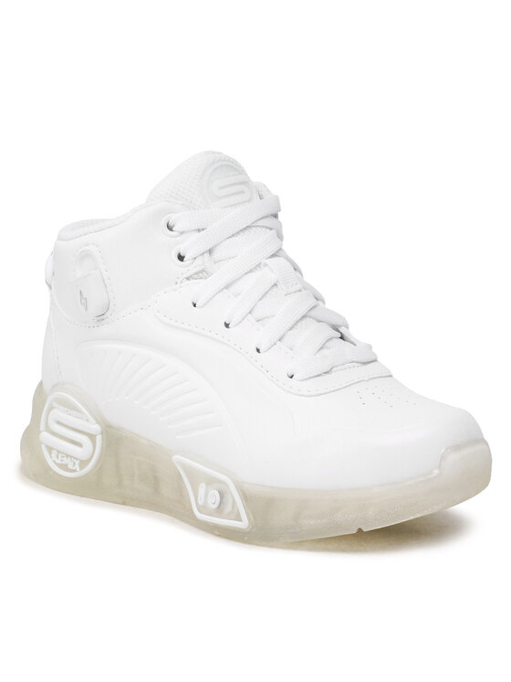 Skechers Sneakersy Skechers S-Lights Remix 310100L/WHT Bílá