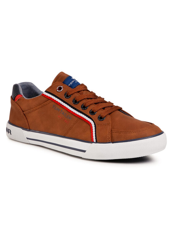 Tom Tailor Sneakersy Tom Tailor 808080900 Hnědá