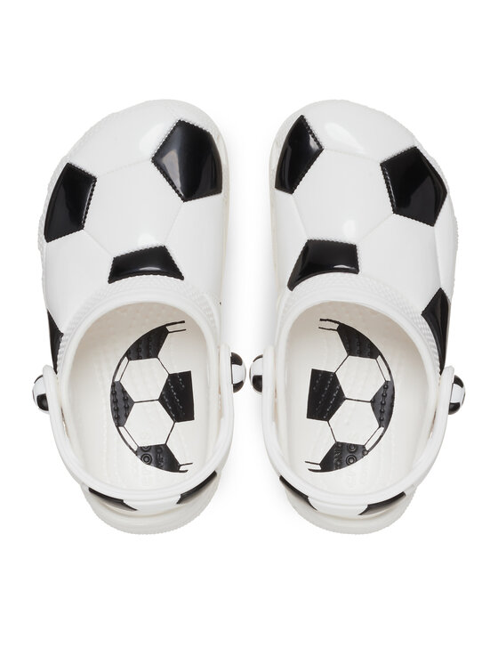 Crocs Natikači Crocs Classic Soccer Ball Clog T 210023 Bela