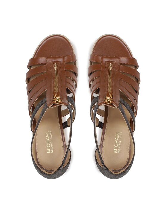 MICHAEL Michael Kors Еспадрильї MICHAEL Michael Kors Bradley Wedge 40S3BYMS2B Коричневий