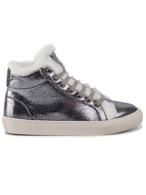 Guess Снікерcи Guess Furry FJ8FUR ELE12 Срібний