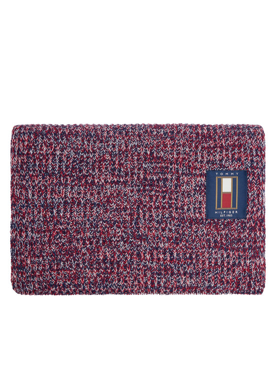 Tommy Hilfiger Szalik Tommy Hilfiger AM0AM12835 Granatowy