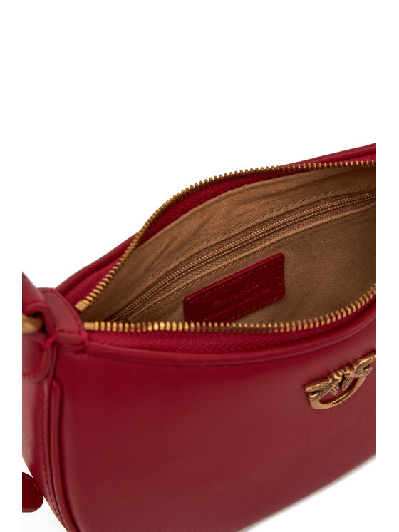 PINKO Bolso PINKO Half Moon Baby AI 24-25 PLTT 103538 A0F1 Rojo