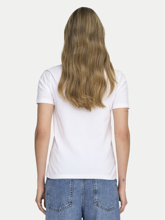 ONLY ONLY Camiseta Kita 15367568 Blanco Regular Fit