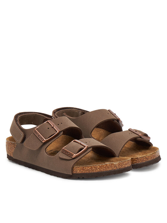 Birkenstock Sandále Birkenstock Milano As Kids 1029474 S Hnedá