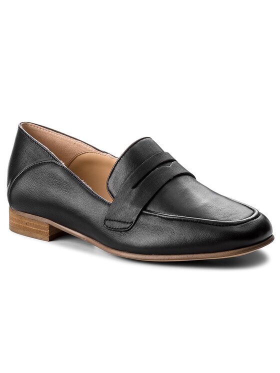 Polobotky Clarks Pure Iris 261379504 Černá