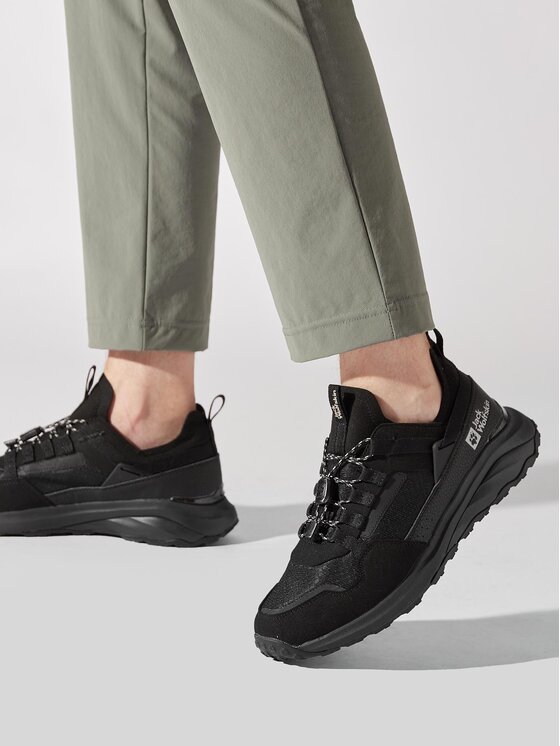 Jack Wolfskin Снікерcи Jack Wolfskin Dromoventure Athletic Low M 4057011 Чорний