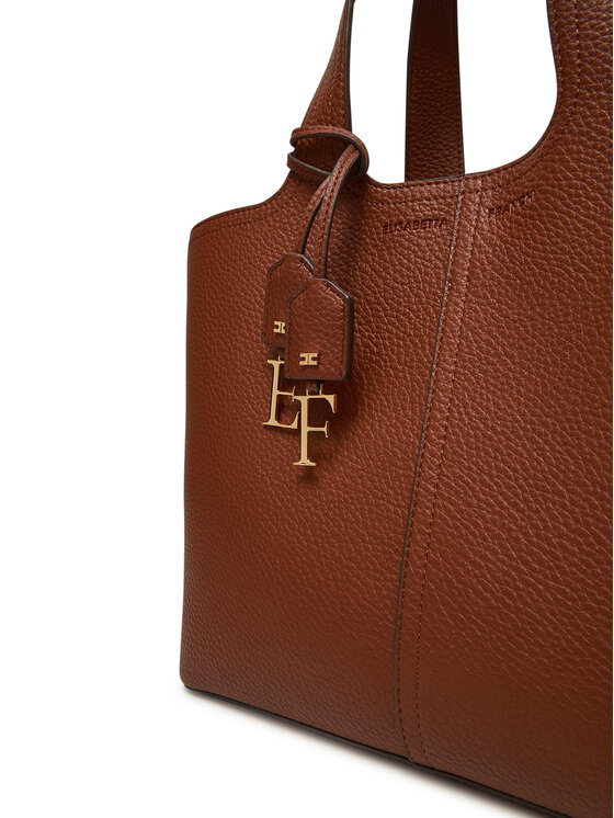 Elisabetta Franchi Ročna torba Elisabetta Franchi BS-96A-52E2-V450 Rjava