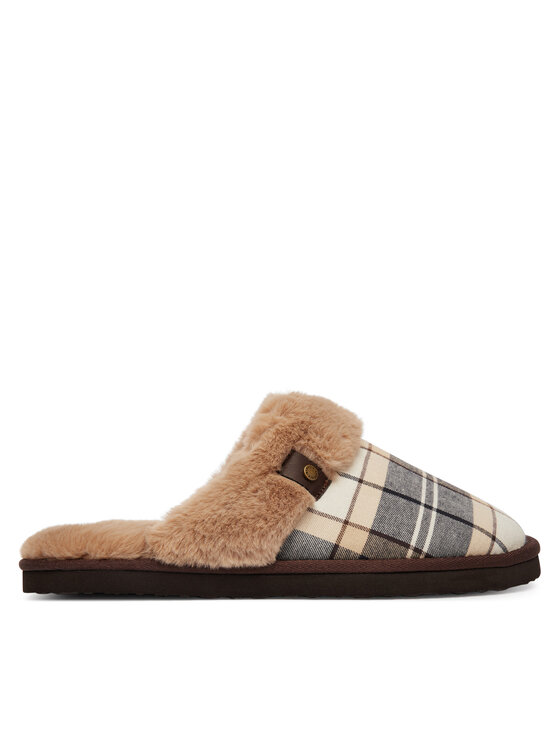 Barbour Čības Barbour ClaudiaTartanSlipper LSL0036TN26 Brūns