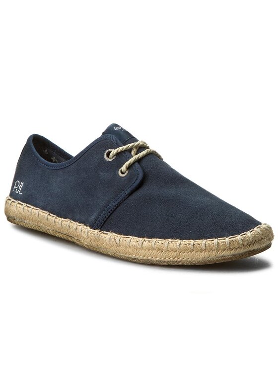 Pepe Jeans Espadrilės Pepe Jeans Tourist Basic 4.0 PMS10183 Tamsiai mėlyna