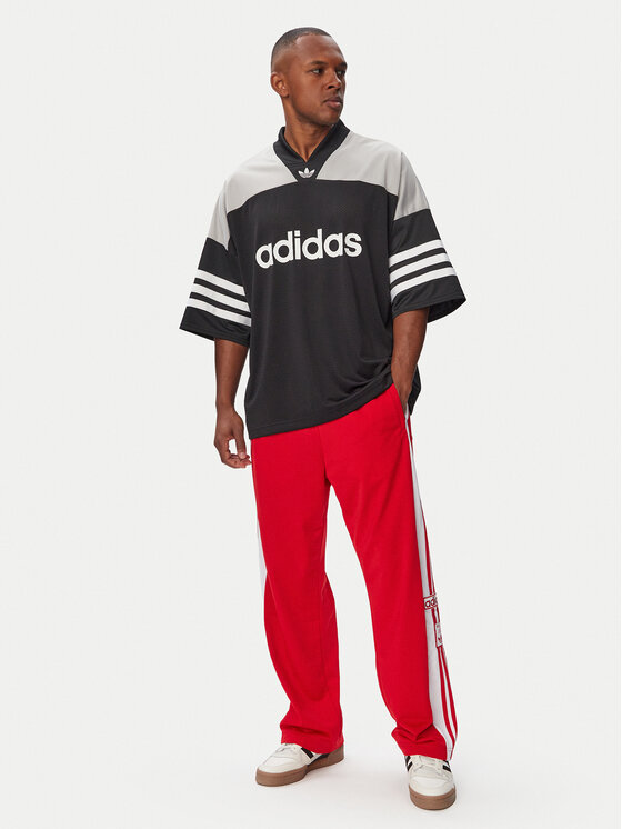 adidas adidas Camiseta Adicolor oversize Football Jersey KS7546 Negro Oversize