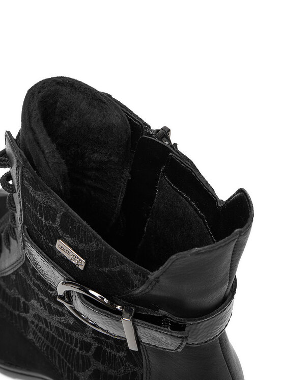 Remonte Botines planos Remonte D2A77-02 Negro