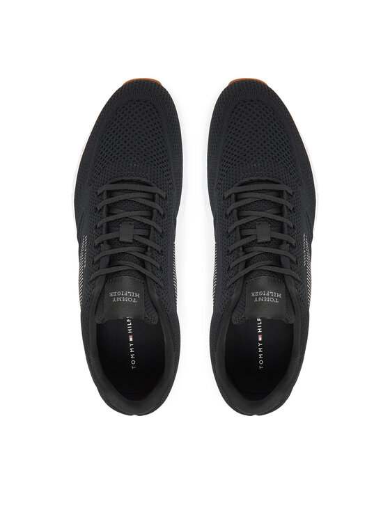 Tommy Hilfiger Sportcipők Tommy Hilfiger Modern Comfort Run Knit FM0FM05524 Fekete