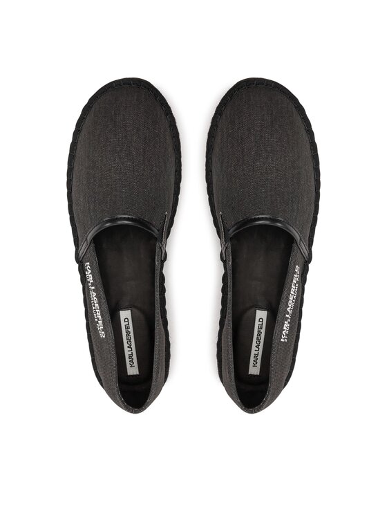 KARL LAGERFELD Espadrile KARL LAGERFELD KL70119 Črna