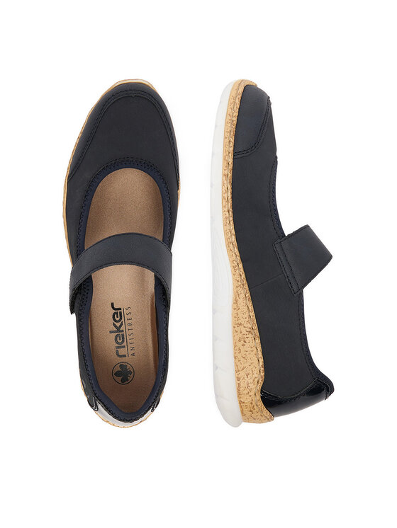 Rieker Zapatos hasta el tobillo Rieker N42B0-14 Azul marino