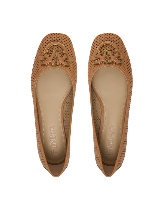 PINKO Балетки PINKO Max 11 SD0457 P003 Бежевий