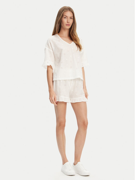 United Colors Of Benetton United Colors Of Benetton Піжама 4SHX3P03X Écru Regular Fit