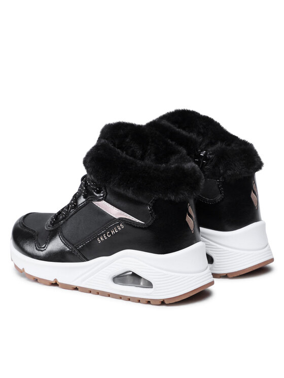 Skechers Снікерcи Skechers Uno Cozy On Air 310518L/BKRG Чорний