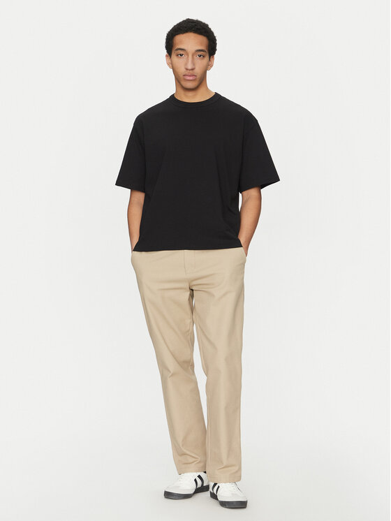 Jack & Jones Jack & Jones Marškinėliai Manchester 12275656 Juoda Cropped Fit