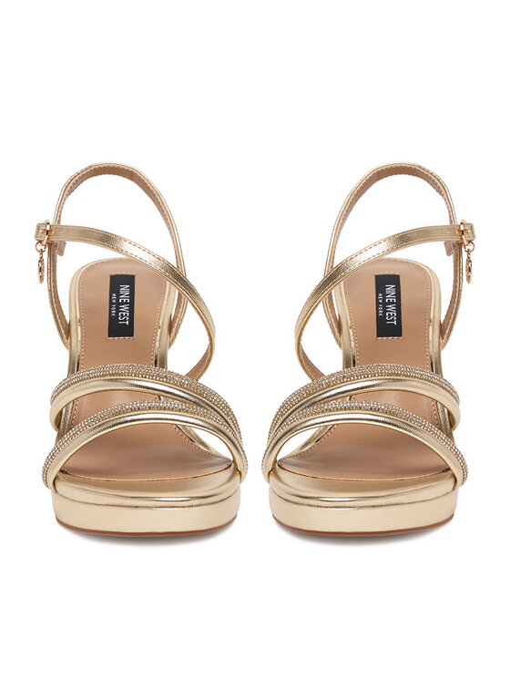 Nine West Босоніжки Nine West CEO-25120-2508 Золотий