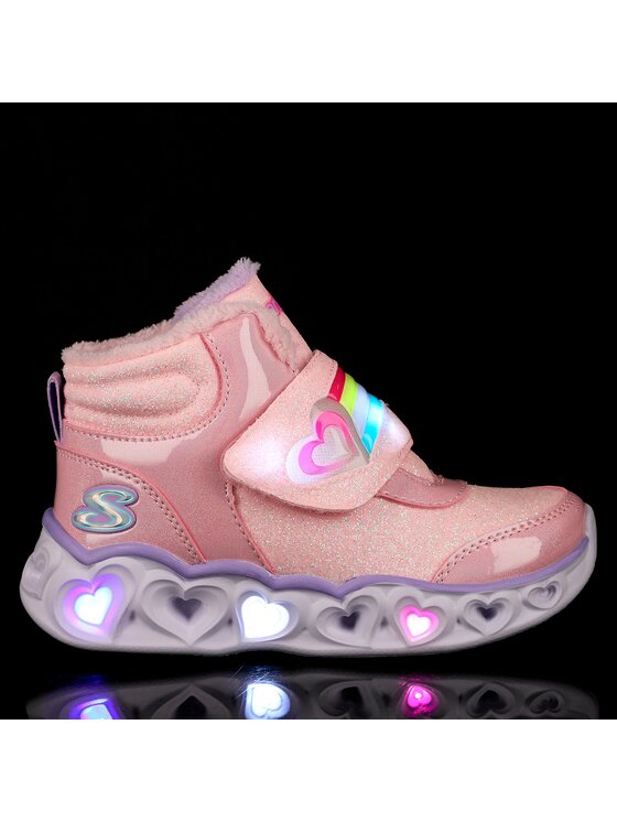Skechers Sneakers Skechers Heart Lights Brilliant Rainbow 302669L/PKLV Rosa