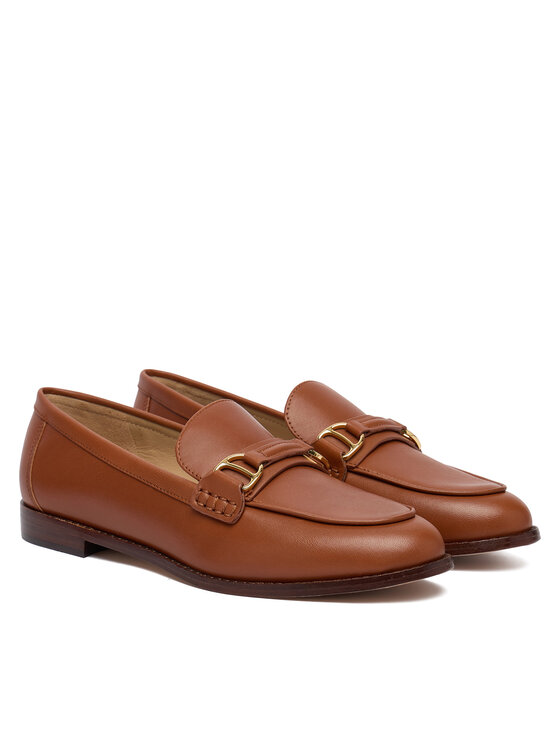 LAUREN RALPH LAUREN Loafersy LAUREN RALPH LAUREN 802P02121002 Brązowy