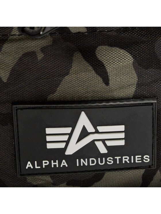 Alpha Industries Чанта за кръст﻿ Alpha Industries Rubber Print 198912 125 Черен