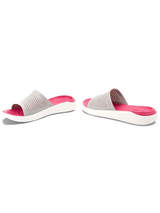 Crocs Šľapky Crocs Literide Slide 205183 Sivá