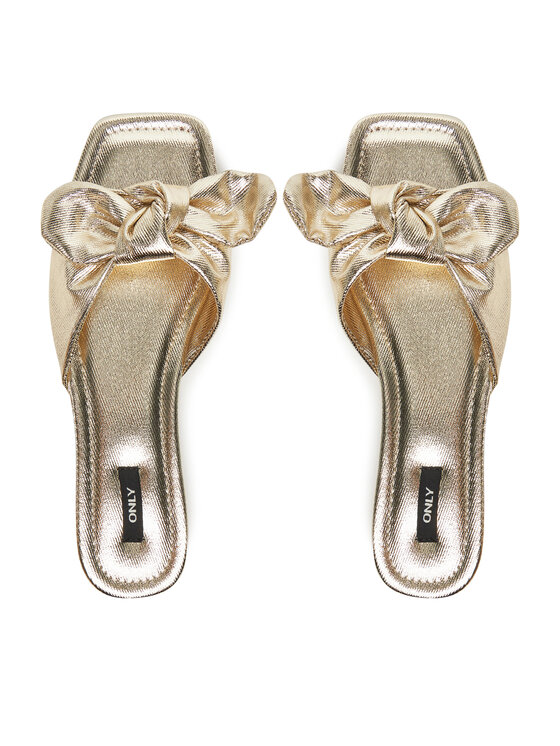 ONLY Shoes Шльопанці ONLY Shoes Onlmillie-3 Золотий