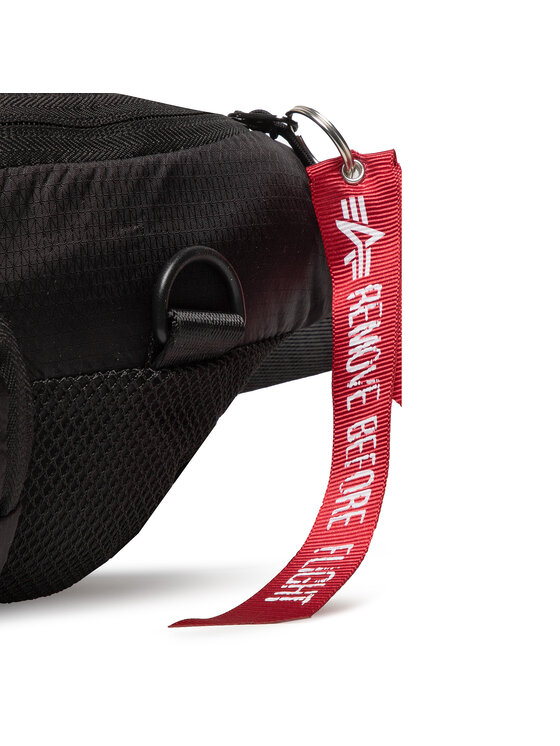 Alpha Industries Borsetă Alpha Industries Packable Waist Bag 118917 Negru