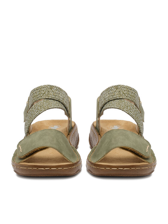 Rieker Sandali Rieker CEO-V2862-52 Zelena