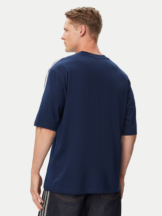 adidas adidas Футболка Adicolor 3-Stripes Oversized Tee KS7414 Cиній Oversize