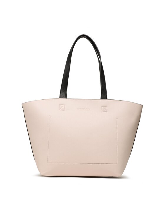 Calvin Klein Jeans Geantă Calvin Klein Jeans Minimal Monogram Shopper28 K60K610687 Roz