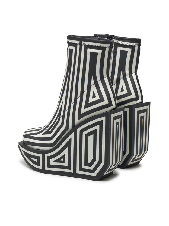 United Nude Ботильйони United Nude Wa Bootie Hi 1087951082 Сірий