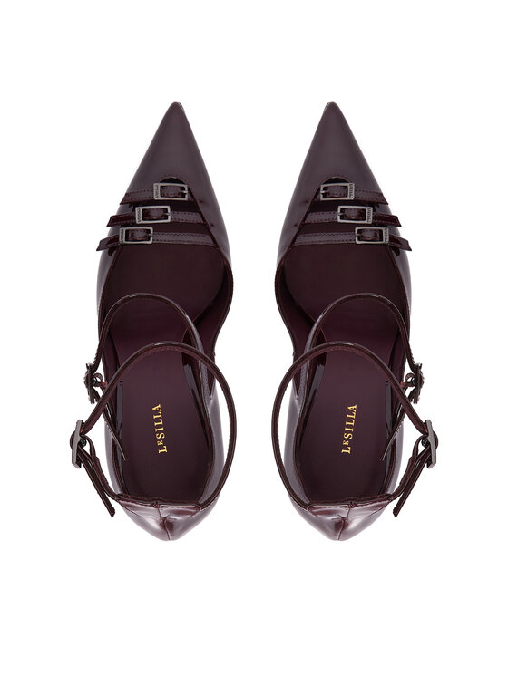 Le Silla Augstpapēžu kurpes Le Silla Deco Morgana 2004B100RCPPKAB Bordo