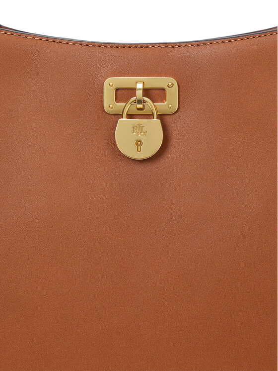 LAUREN RALPH LAUREN Geantă LAUREN RALPH LAUREN Large Tanner Shoulder Bag 431956790001 Maro
