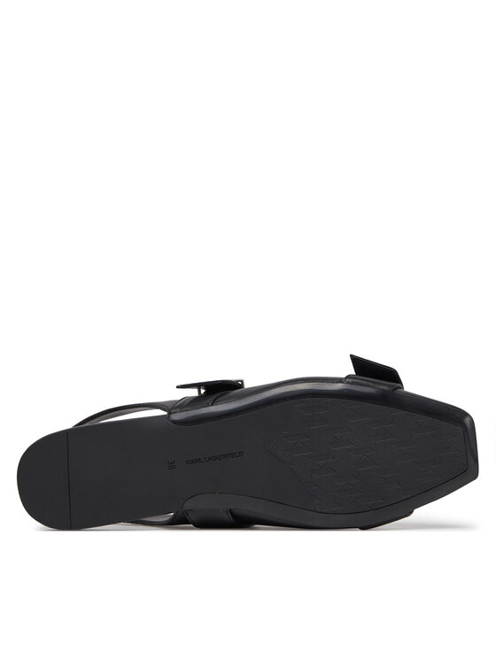 KARL LAGERFELD Балетки KARL LAGERFELD Konnie KL40186A Чорний