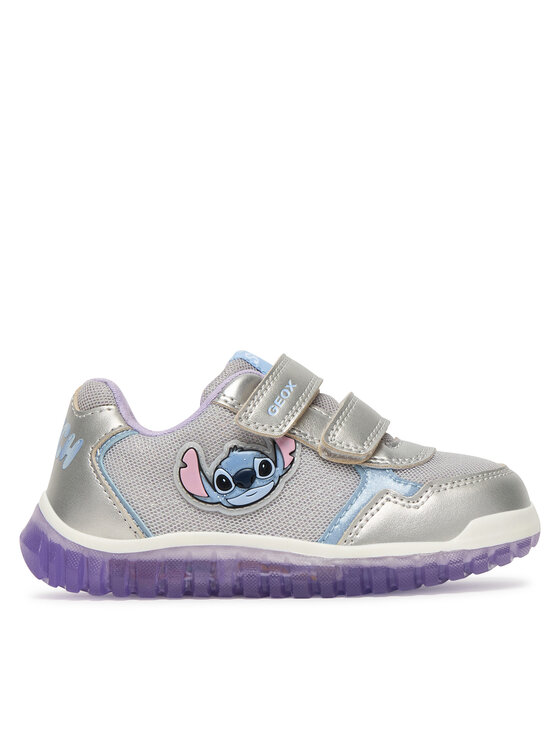 Geox Sneakers Geox B Lightyloo Girl B6561C 0AJAS C1316 Argento