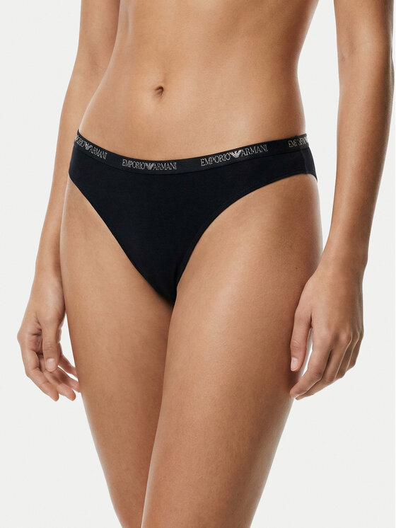 Emporio Armani Underwear Emporio Armani Underwear Conjunto de bragas brasileñas EW000406 AF19024 MC005 Negro