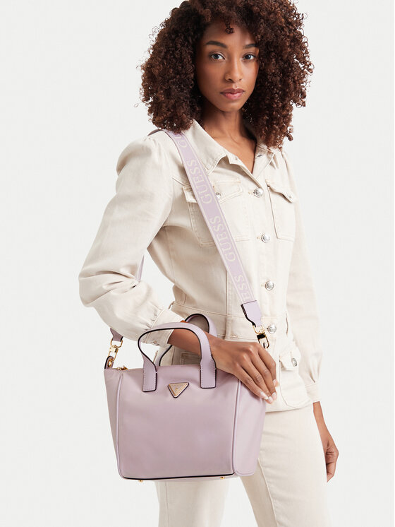 Guess Дамска чанта Guess Follie TWNN96 76019 Светлорозов
