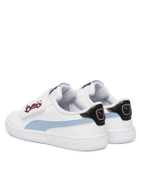 Puma Снікерcи Puma Puma Smash 3.0 Racing Crew V 408385 01 Білий