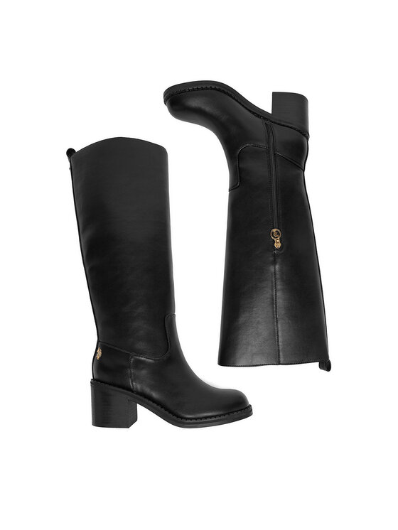 U.S. Polo Assn. Чоботи U.S. Polo Assn. EO-SABINA002W/EY1 Чорний
