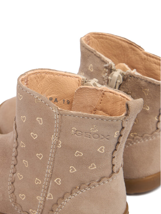 Geox Kozačky Geox B Macchia B264PA 00721 C5000 Béžová