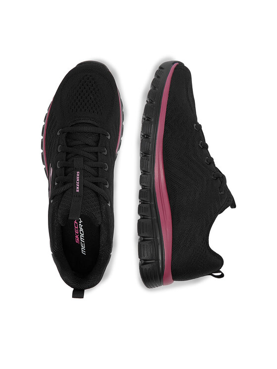 Skechers Снікерcи Skechers C-GRACEFUL 12615 BKMV Чорний